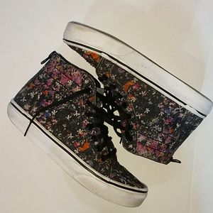 Floral vans